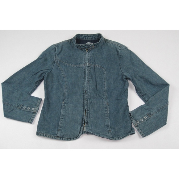gap Jackets & Blazers - GAP vintage zip-up denim jean jacket